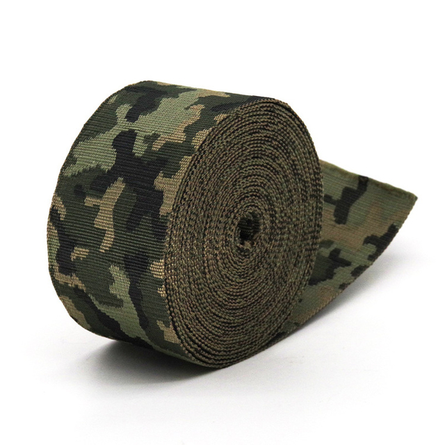 Japanese PP Jacquard Camouflage Webbing