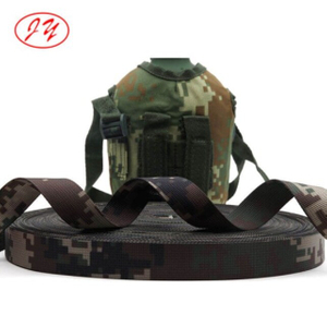 Mil-Spec Woodland Camouflage Polyester Military Webbing