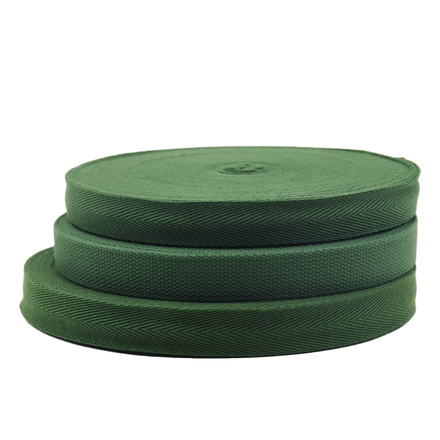 Army Green Cotton Webbing