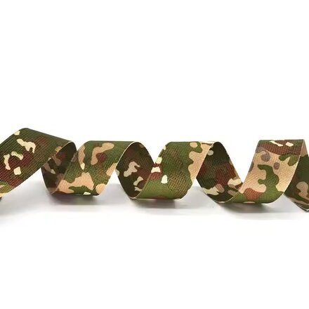 Polyester German Camouflage Webbing