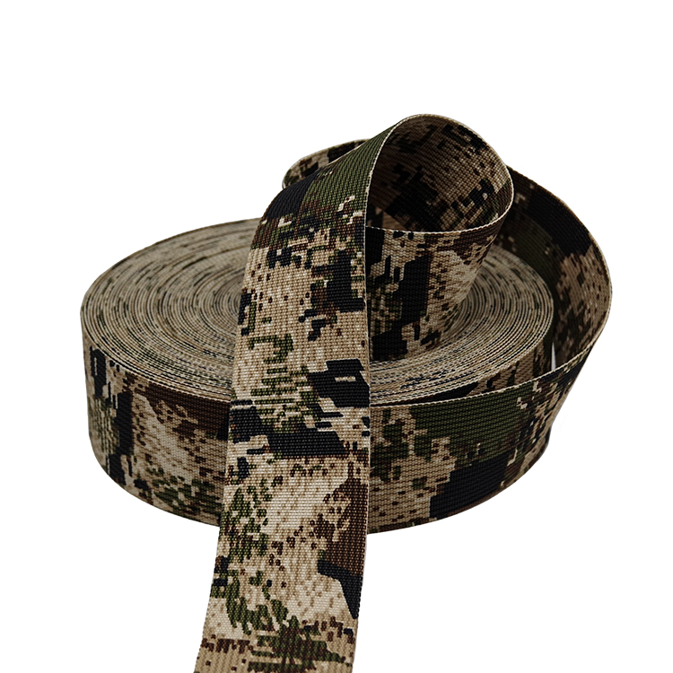 Nylon Fine Pit Double-sided OPTIFADE Camouflage Print Webbing