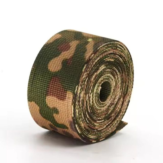 Polyester German Camouflage Webbing