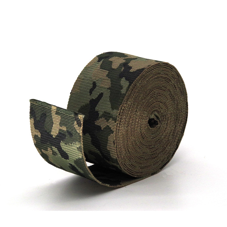 Japanese PP Jacquard Camouflage Webbing