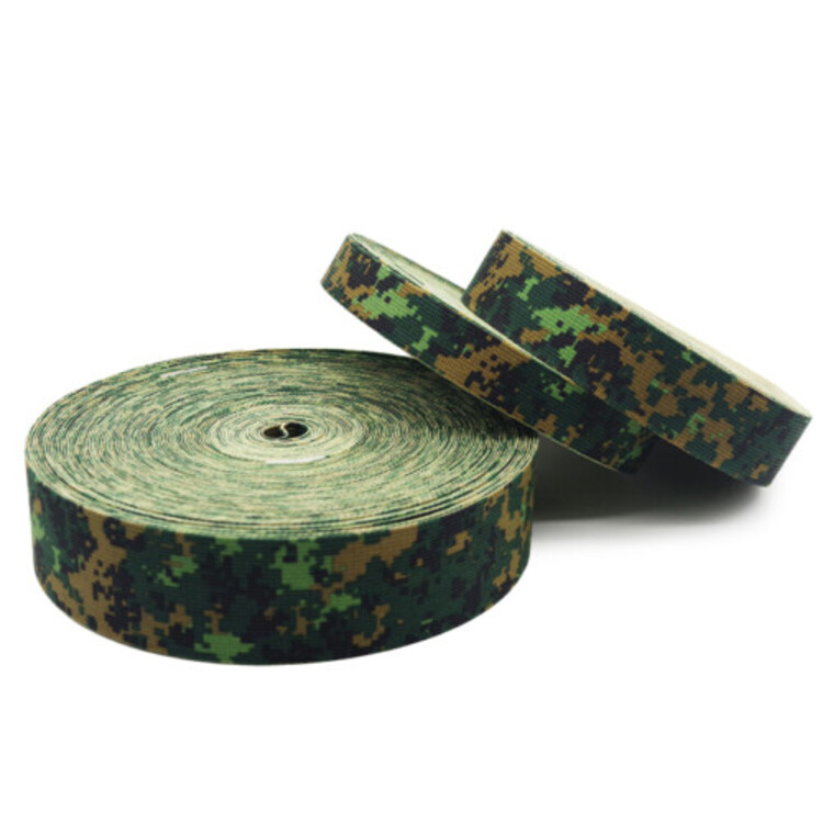 Singapore Polyester Camouflage Webbing