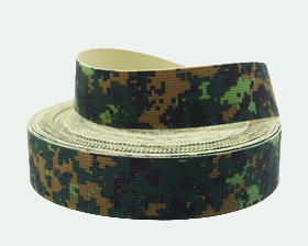 Singapore Polyester Camouflage Webbing