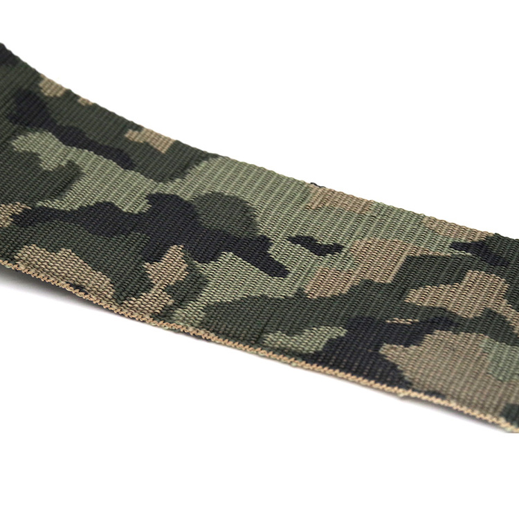 Japanese PP Jacquard Camouflage Webbing