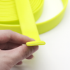 Pure yellow PVC coated webbing