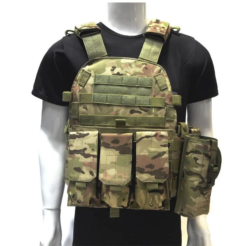 Why are military vests woven from many ribbons?