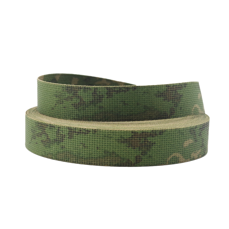 Army Green Polyester High-strength Camouflage Webbing