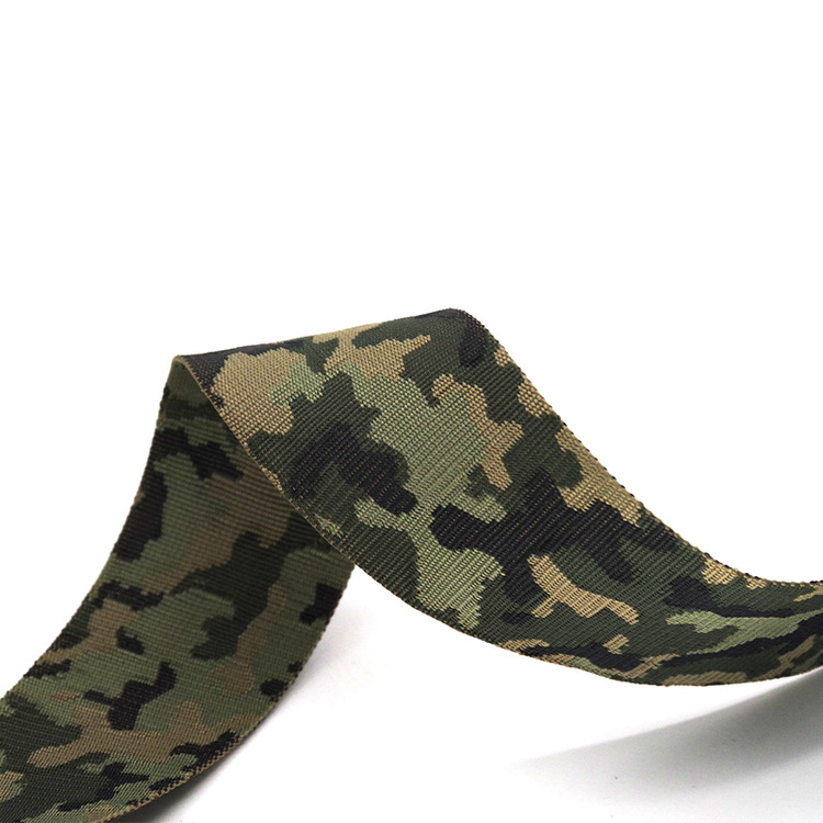 Japanese PP Jacquard Camouflage Webbing