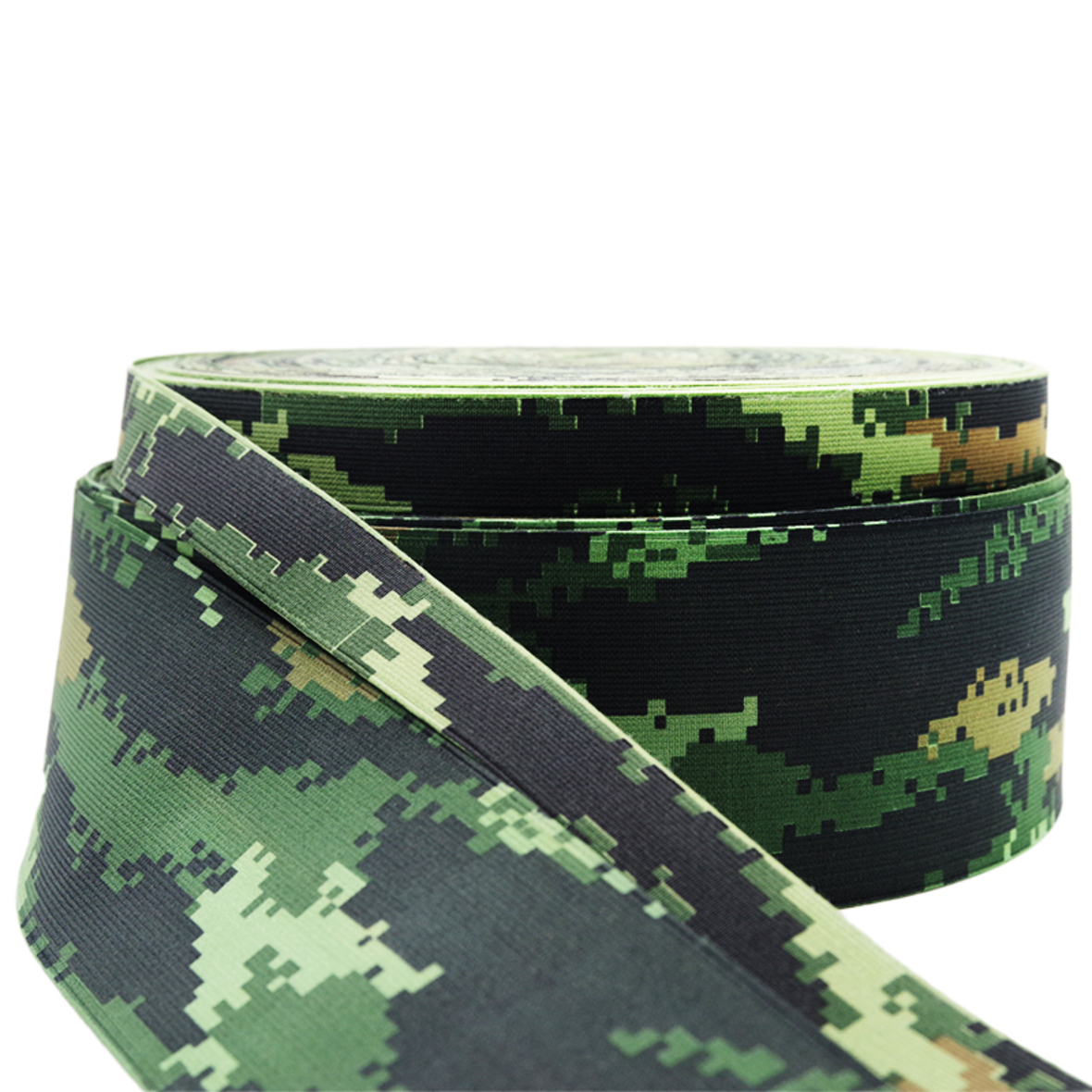 Camouflage Elastic Webbing