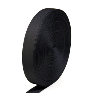 Black Nylon 66 Fine-textured Webbing