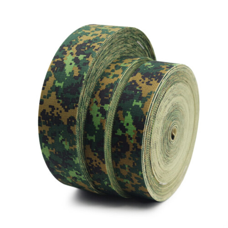 Singapore Polyester Camouflage Webbing