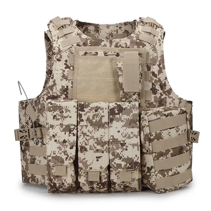 Why are military vests woven from many ribbons?