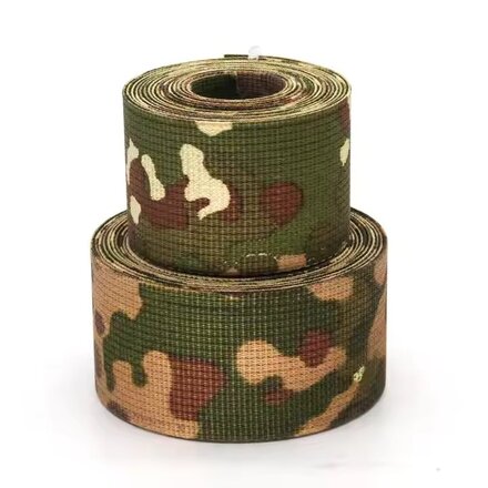 Polyester German Camouflage Webbing