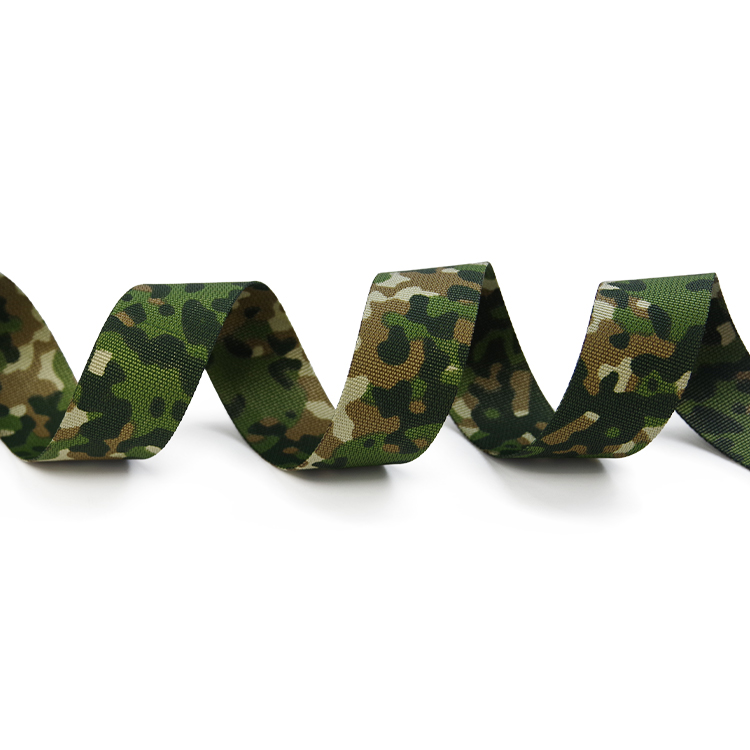 Nylon 66 Fine Pit Dutch Camouflage Webbing