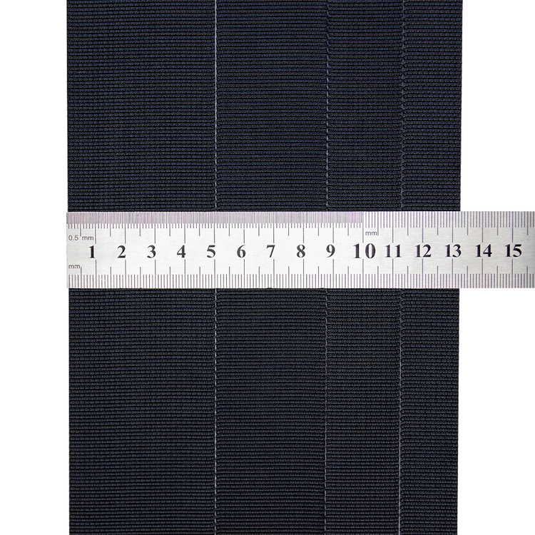 Black Nylon 66 Fine-textured Webbing